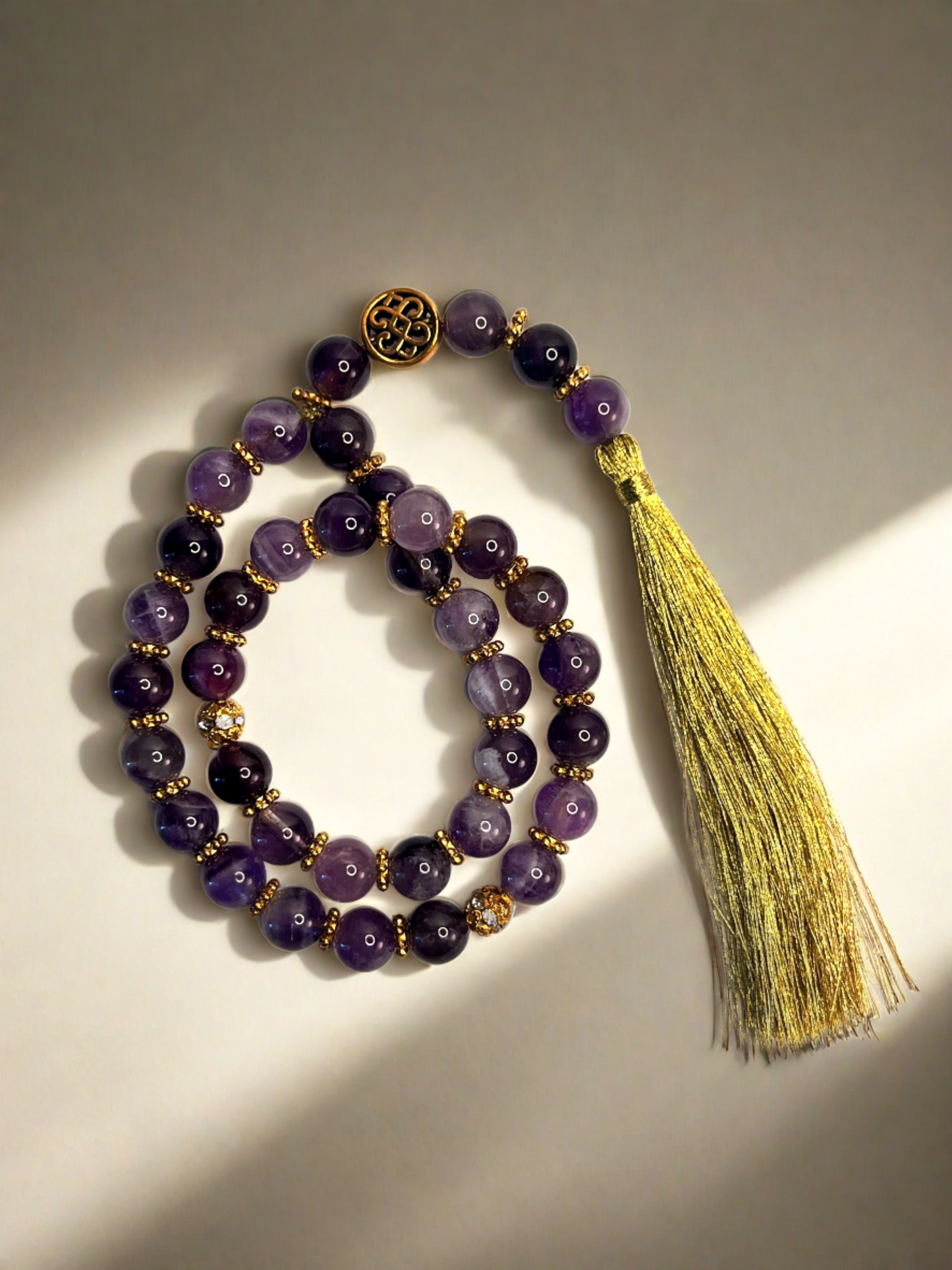 Amethyst Prayer Bead