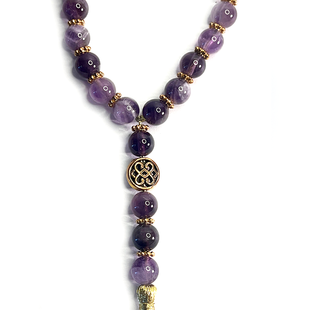 Amethyst Prayer Bead