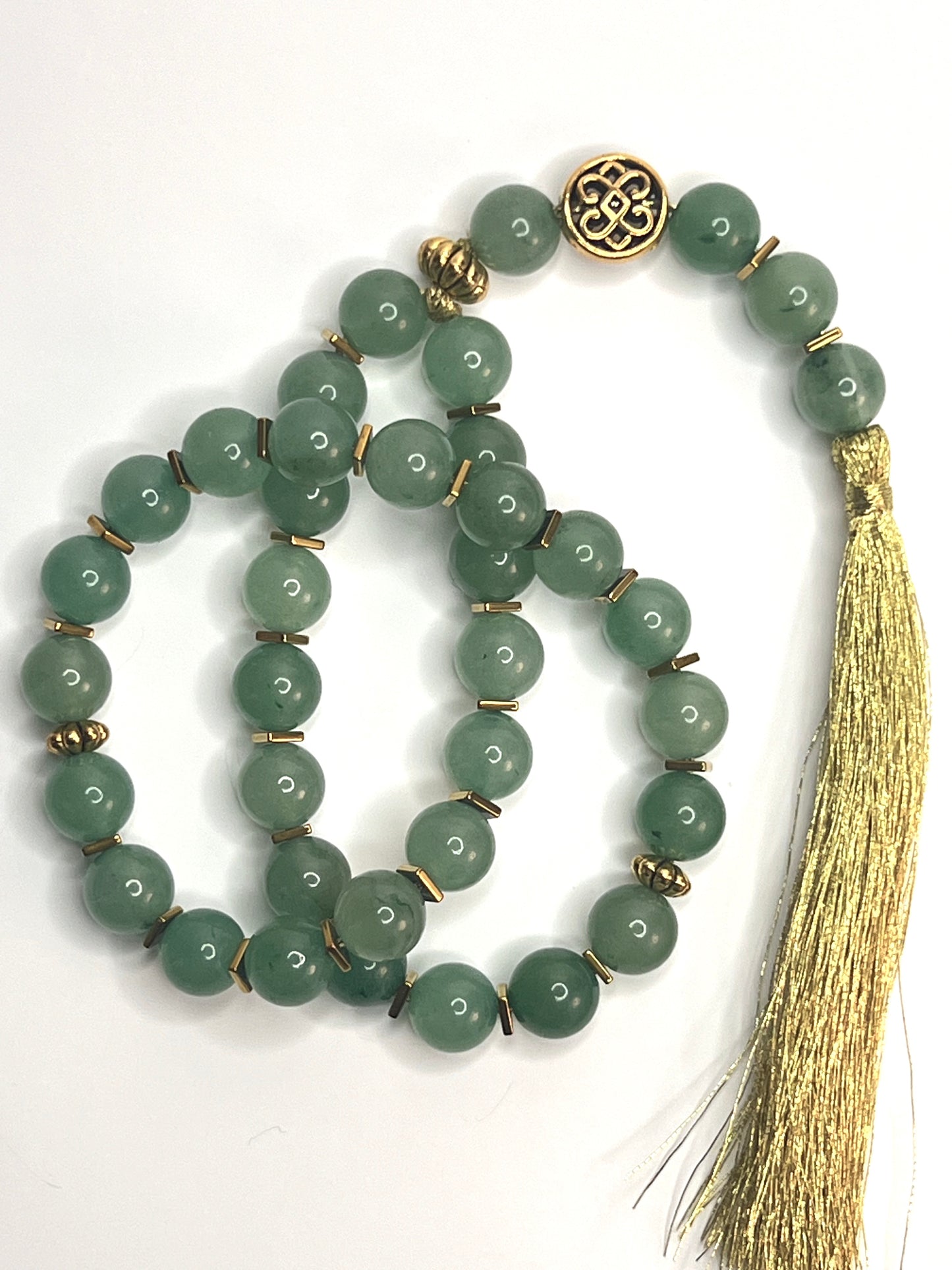 Aventurine Prayer Bead