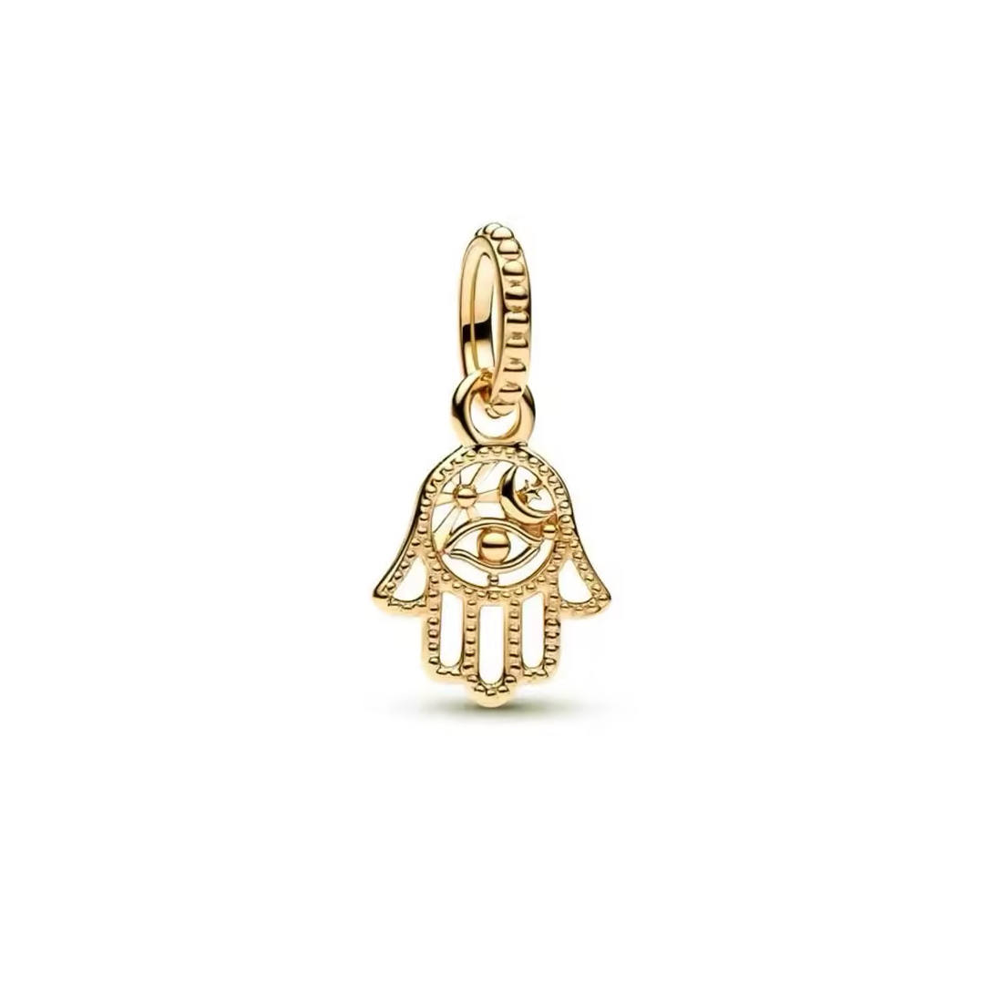 Ancient Hamsa Hand Charm - Protection
