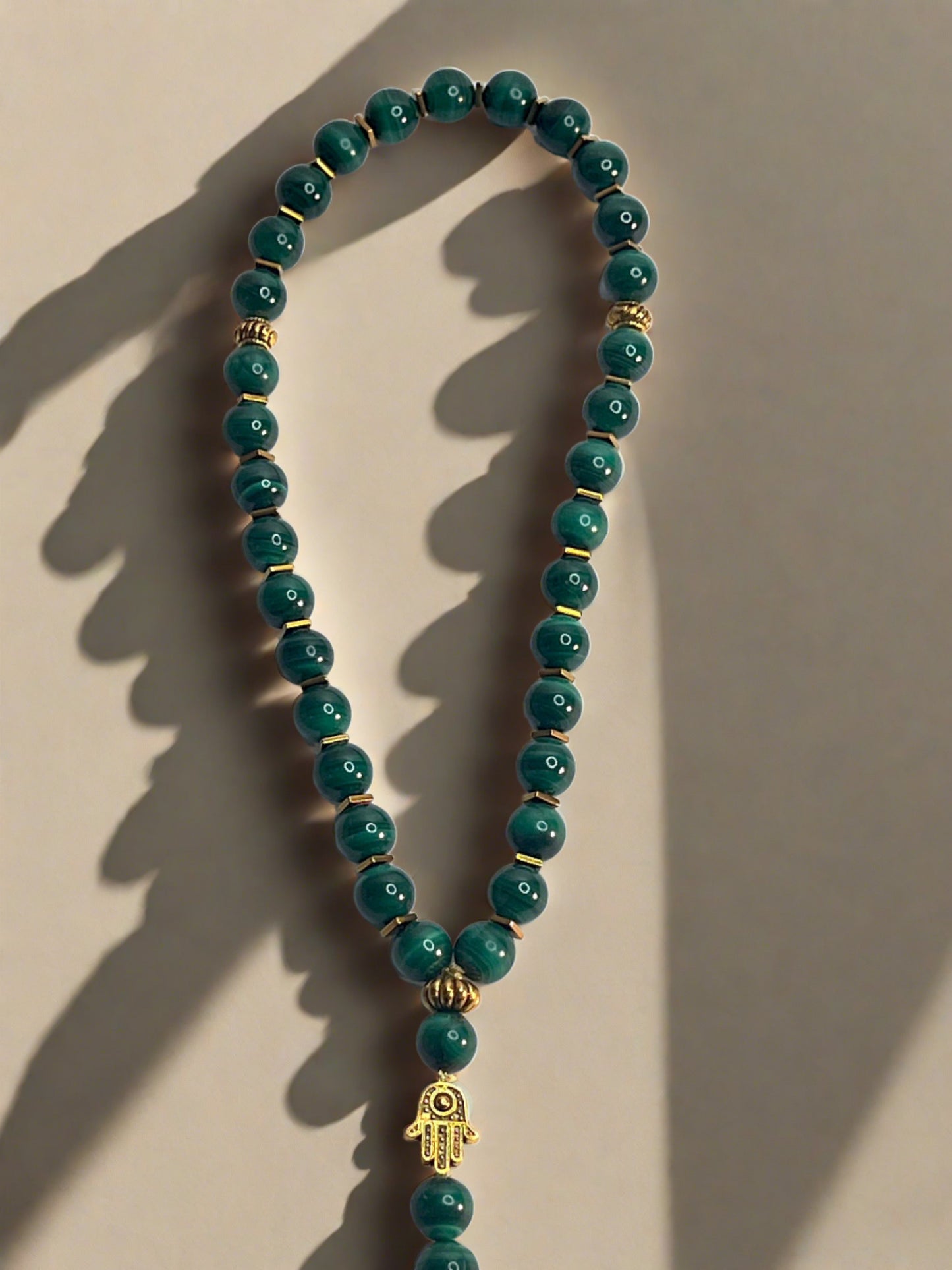 Malachite Prayer Bead
