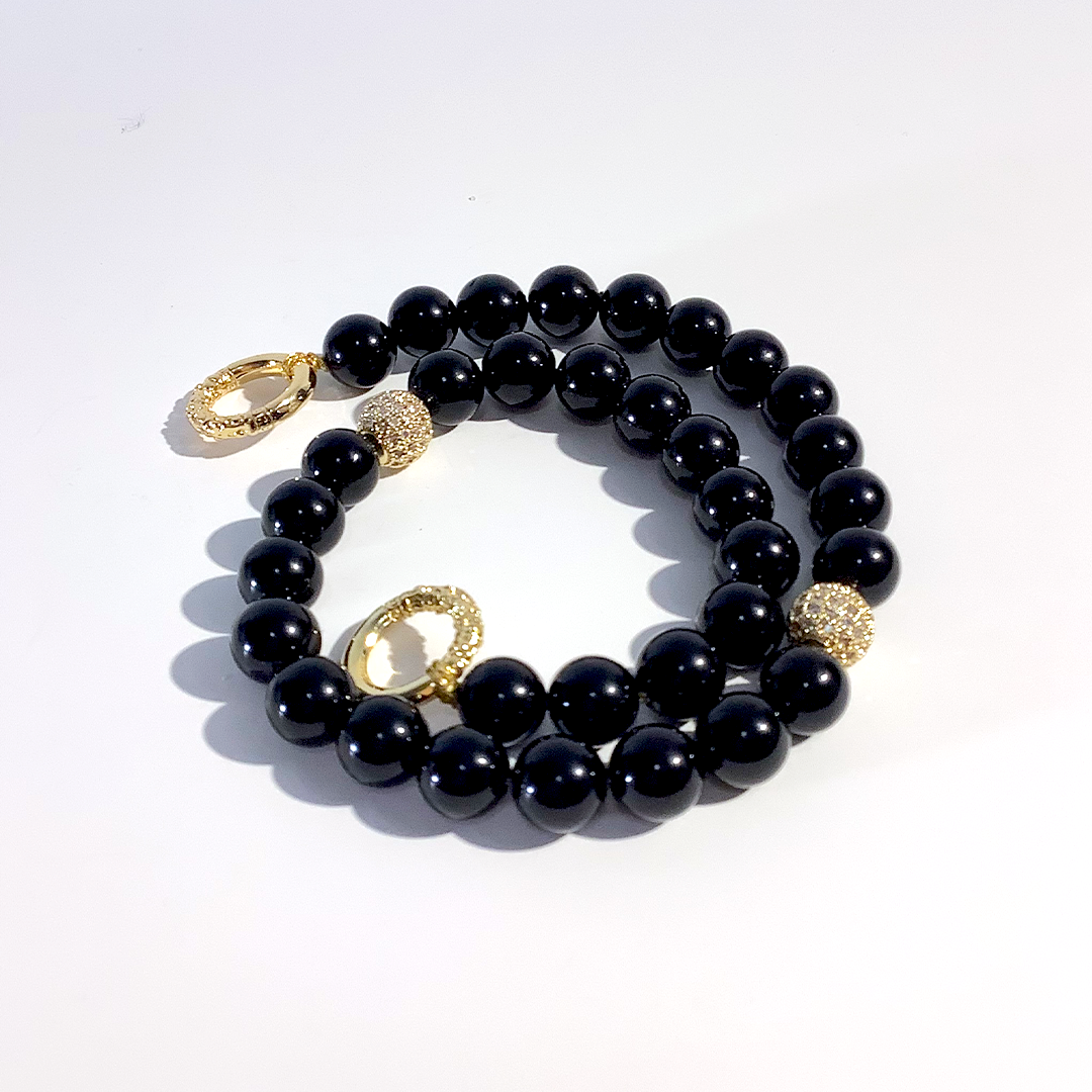 MultiWay 33 Natural Onyx Mindfulness Beads