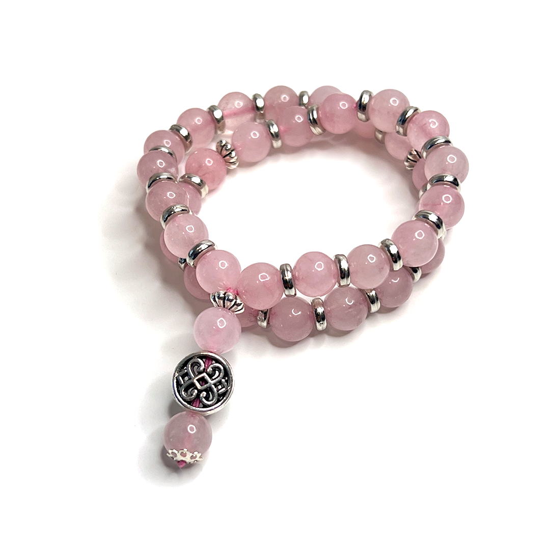 Rose Quartz Meditation Bead