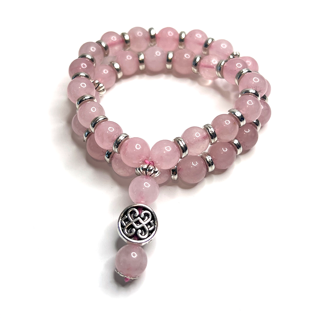 Rose Quartz Meditation Bracelet