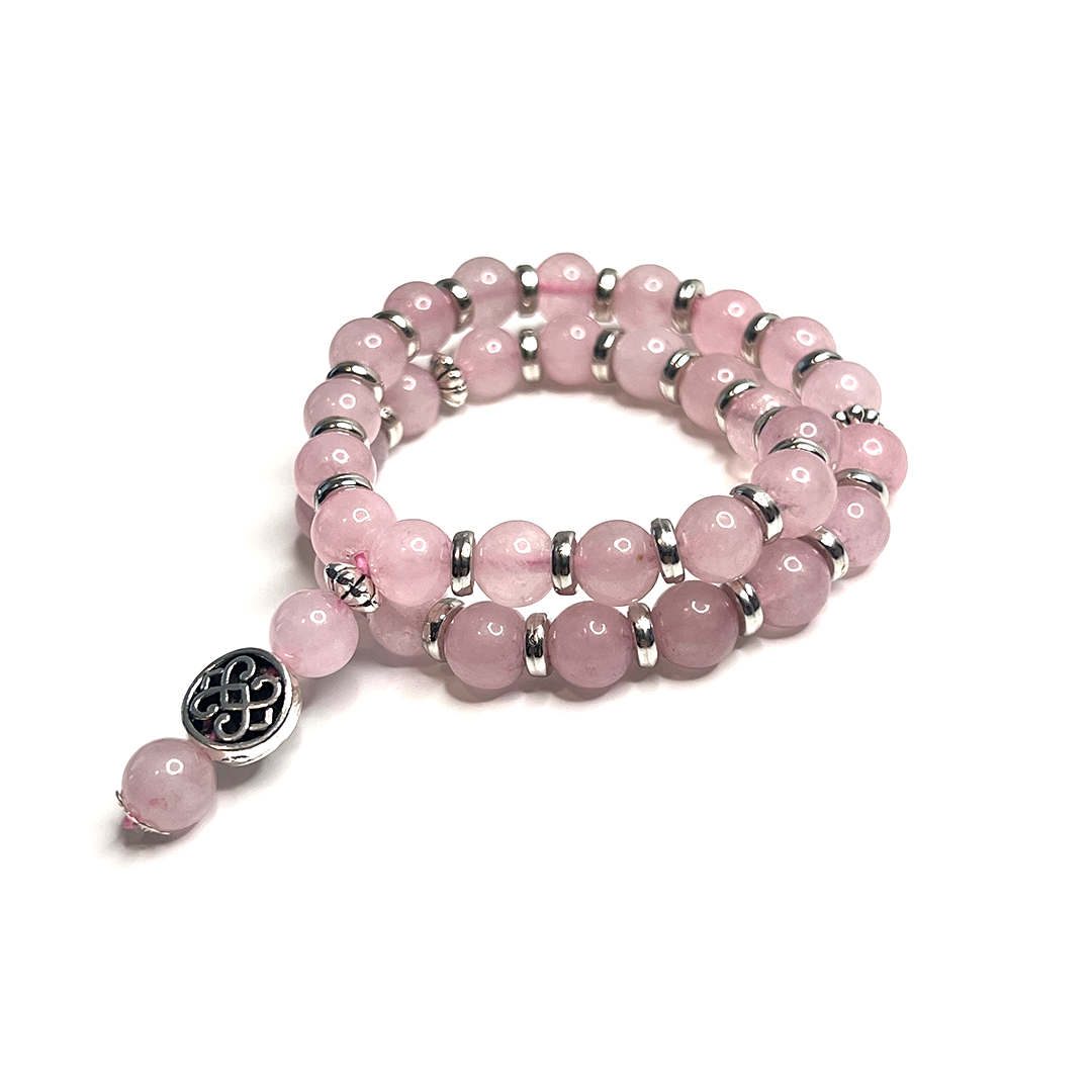 Rose Quartz Meditation Bracelet