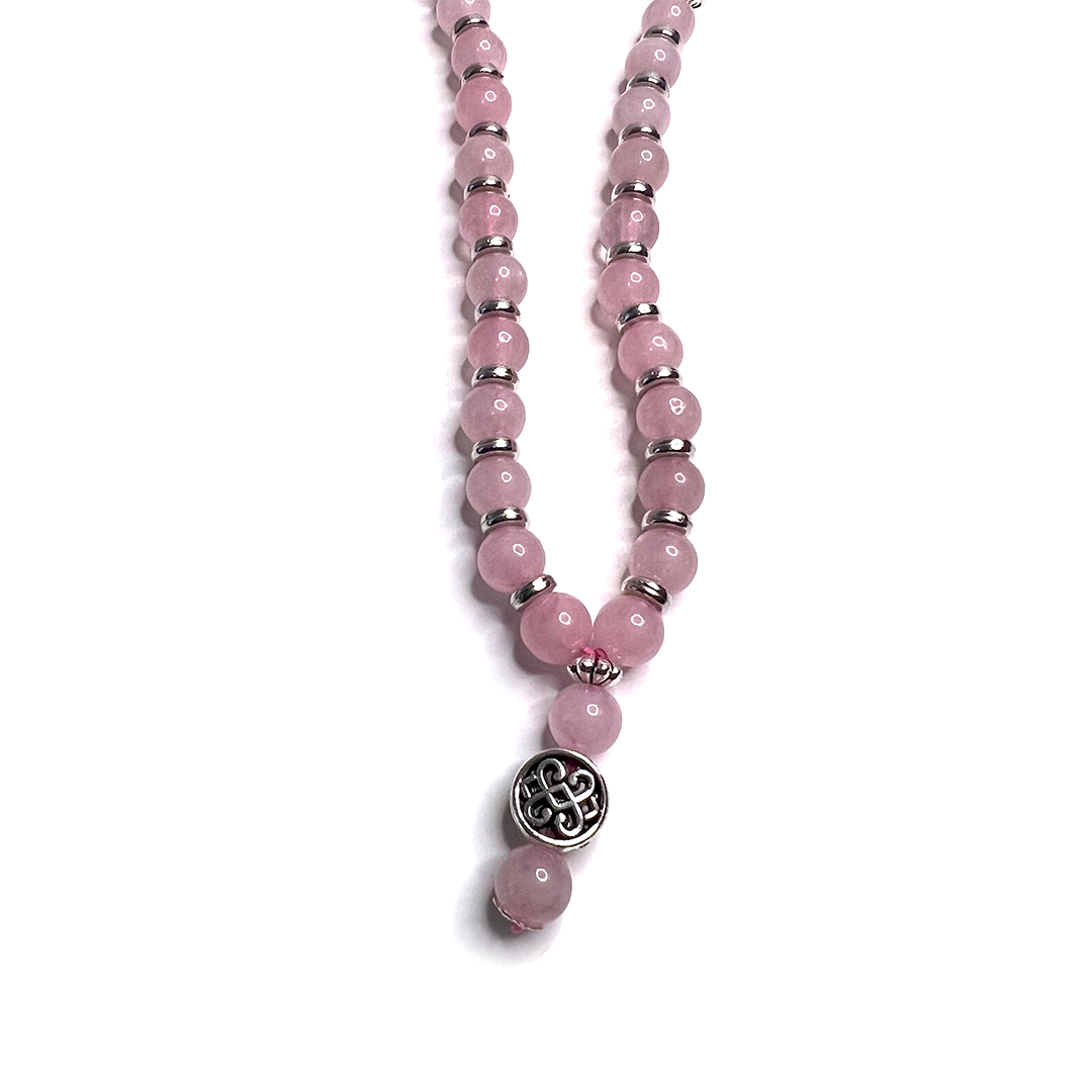 Rose Quartz Meditation Bead