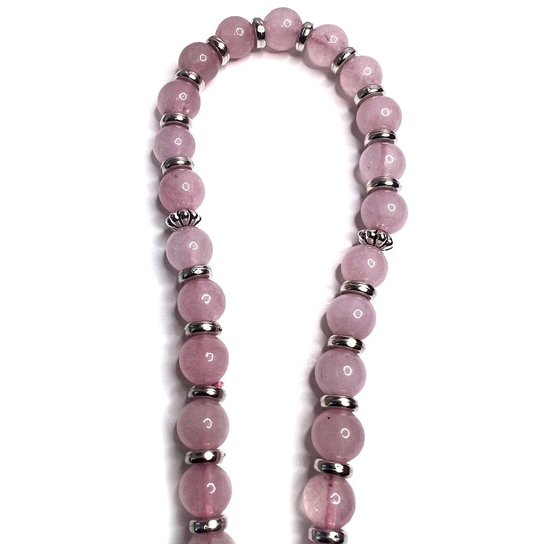 Rose Quartz Meditation Bead