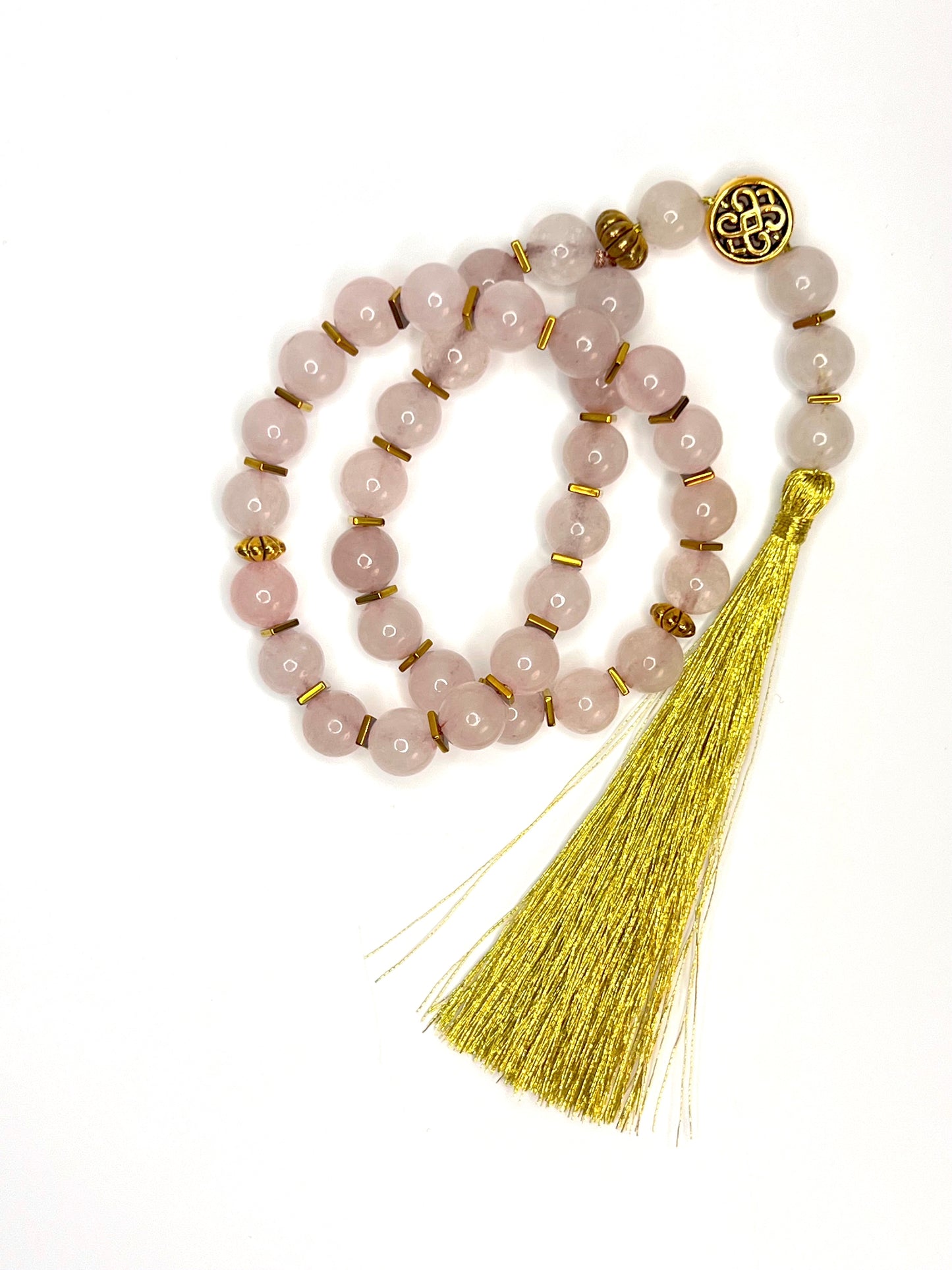 Rose Quartz Prayer Bead