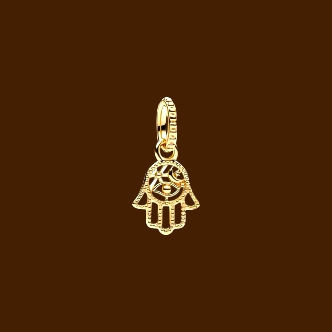 Ancient Hamsa Hand Charm - Protection