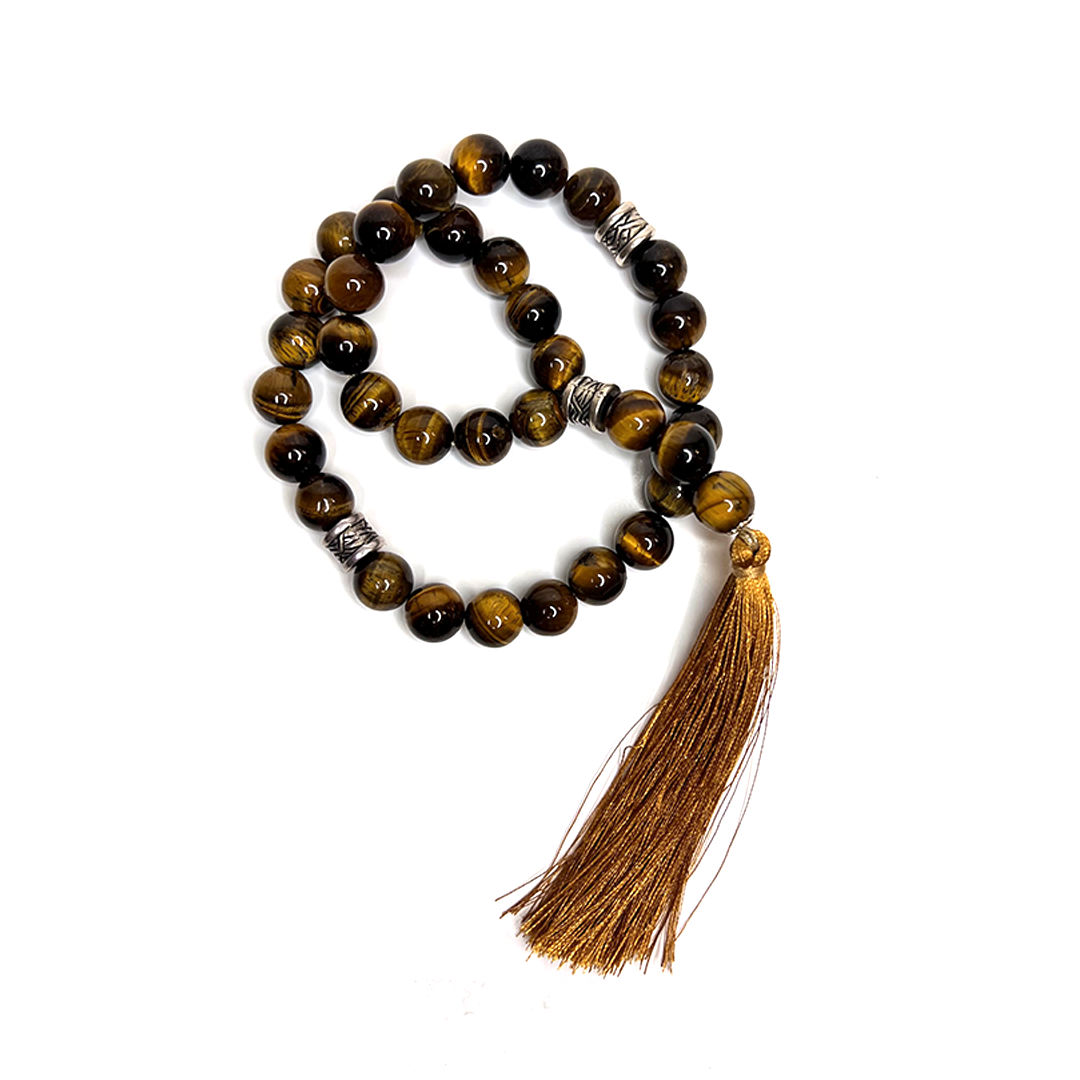 Tiger Eye Meditation Bead