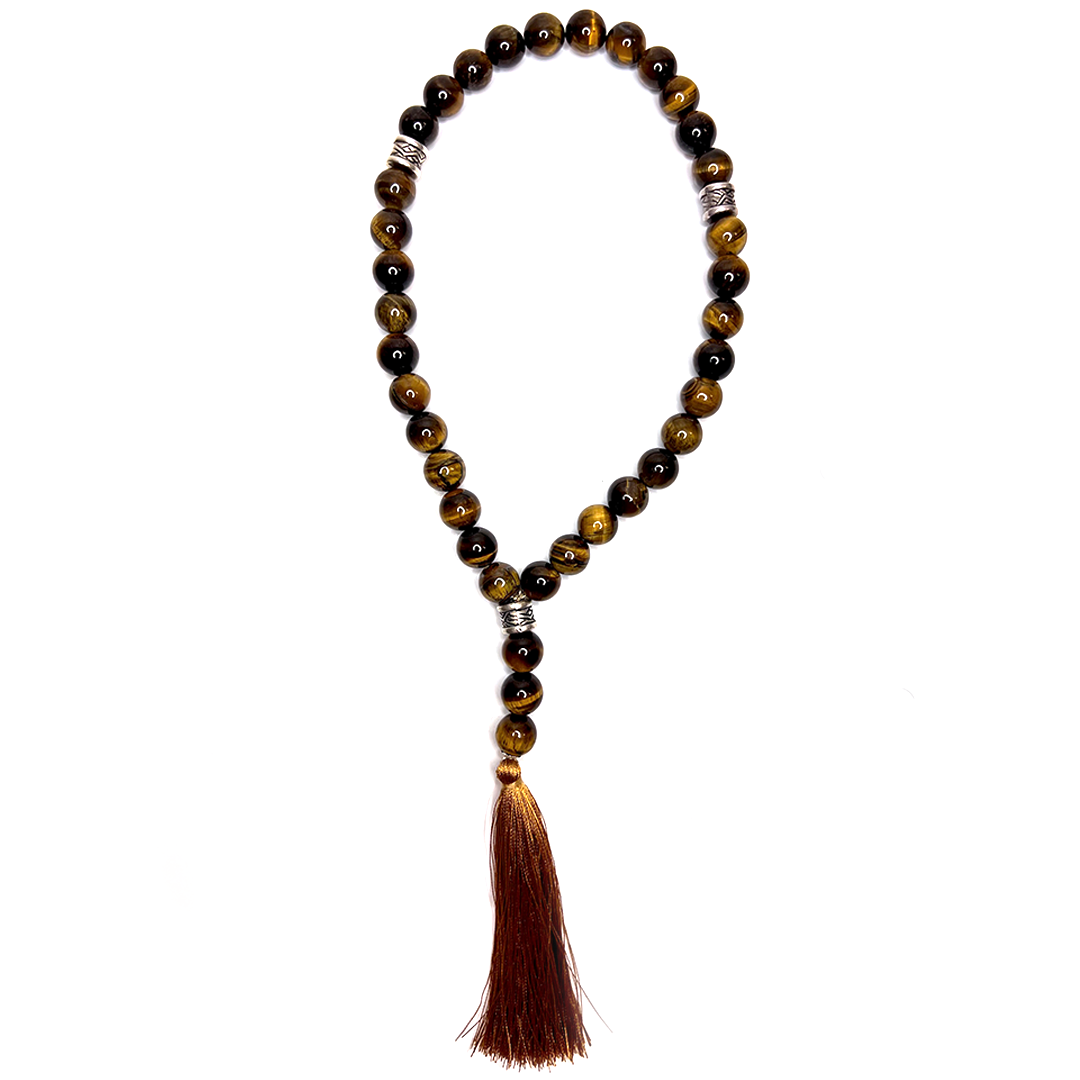 Tiger Eye Meditation Bead