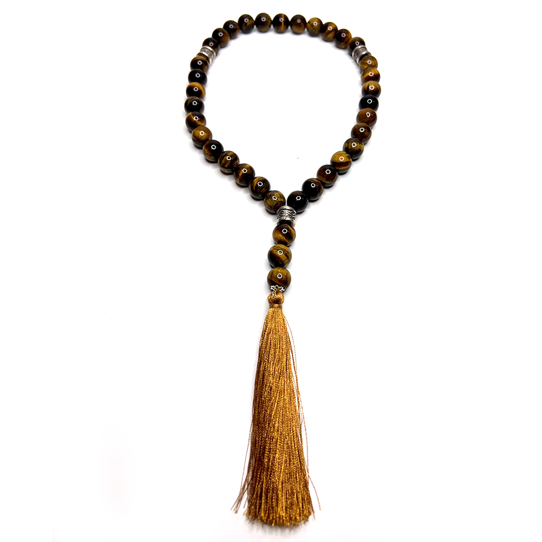 Tiger Eye Meditation Bead