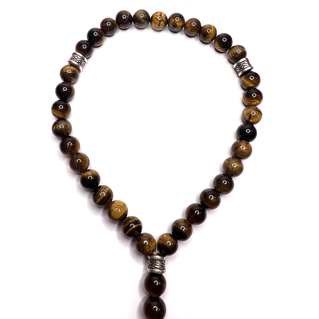 Tiger Eye Meditation Bead