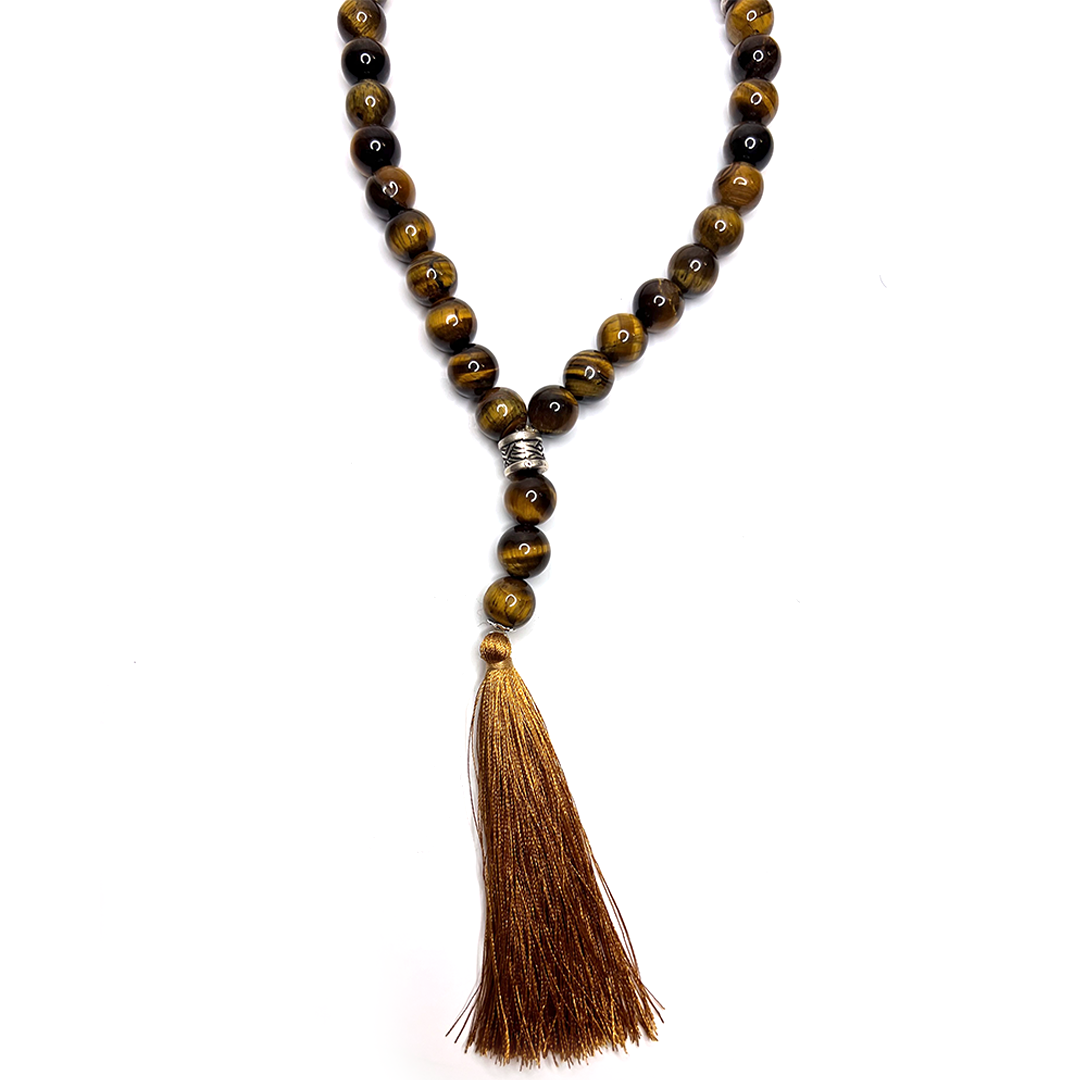 Tiger Eye Meditation Bead