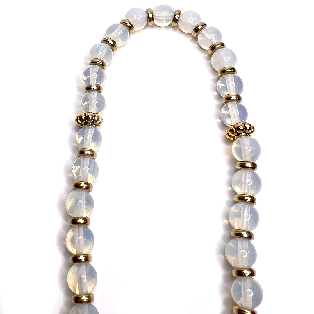 Opal Meditation Bead Bracelet