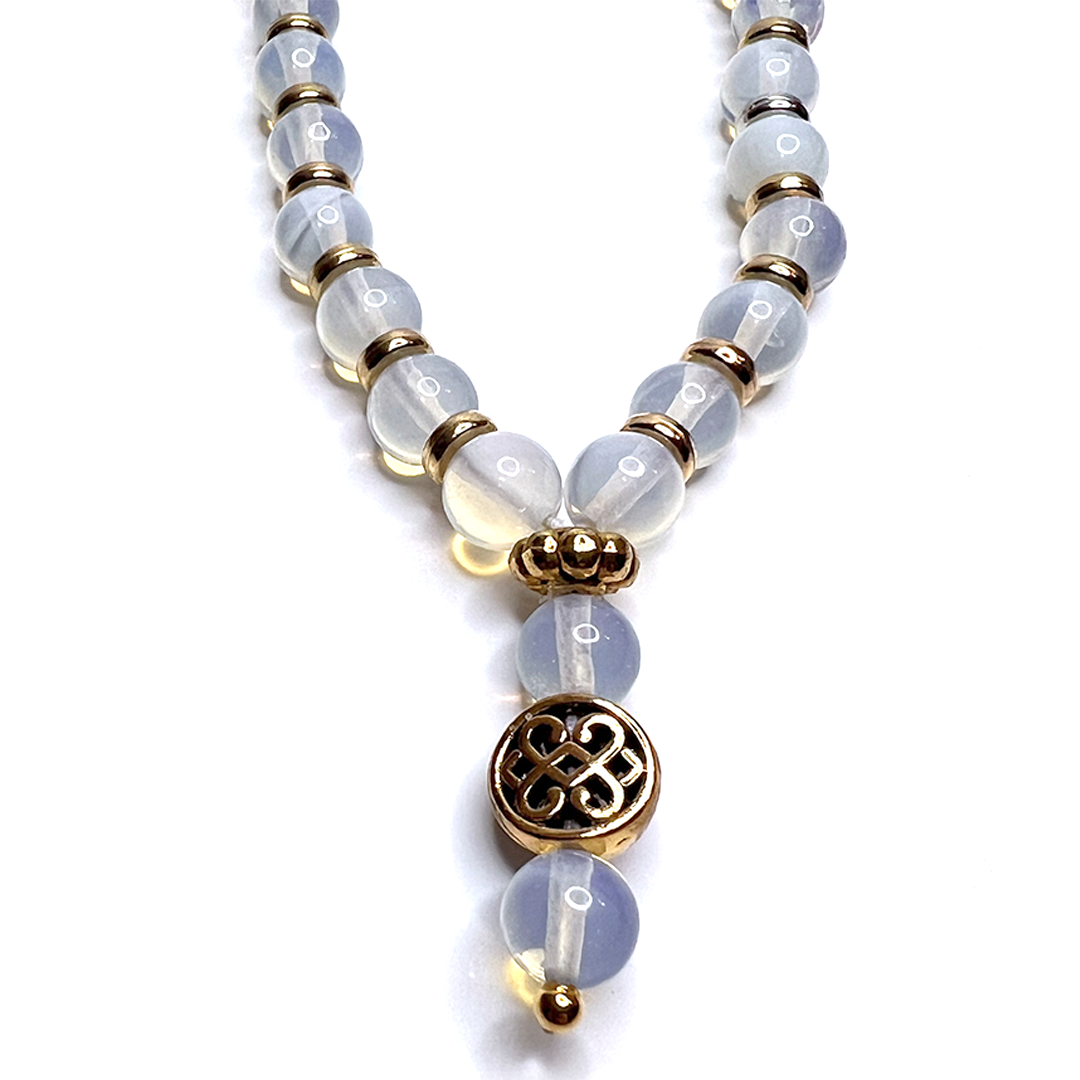 Opal Meditation Bead Bracelet