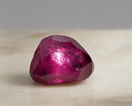 Ruby: The Fire of Vitality, The Stone of the Heart.