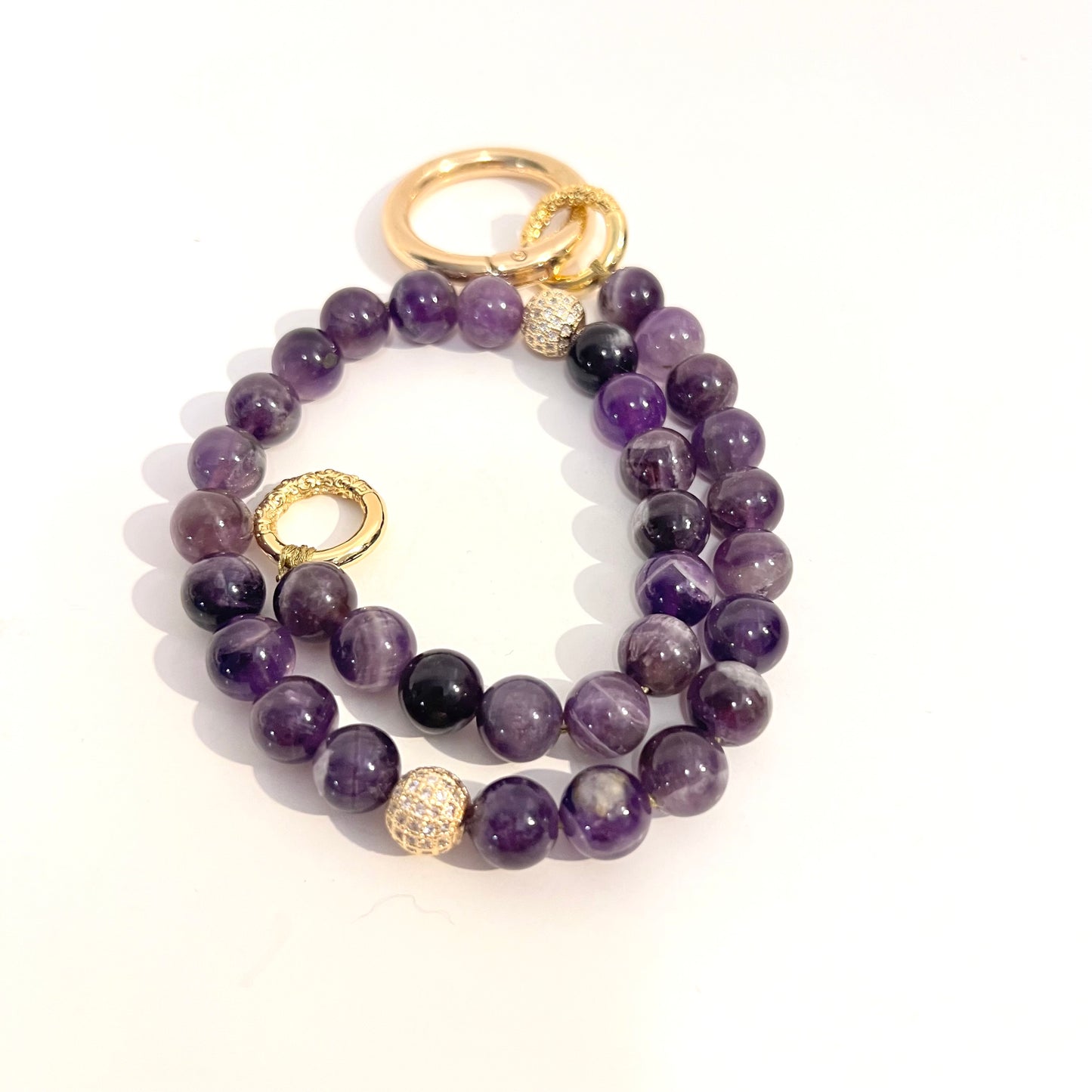 MultiWay 33 Natural Amethyst Mindfulness Beads