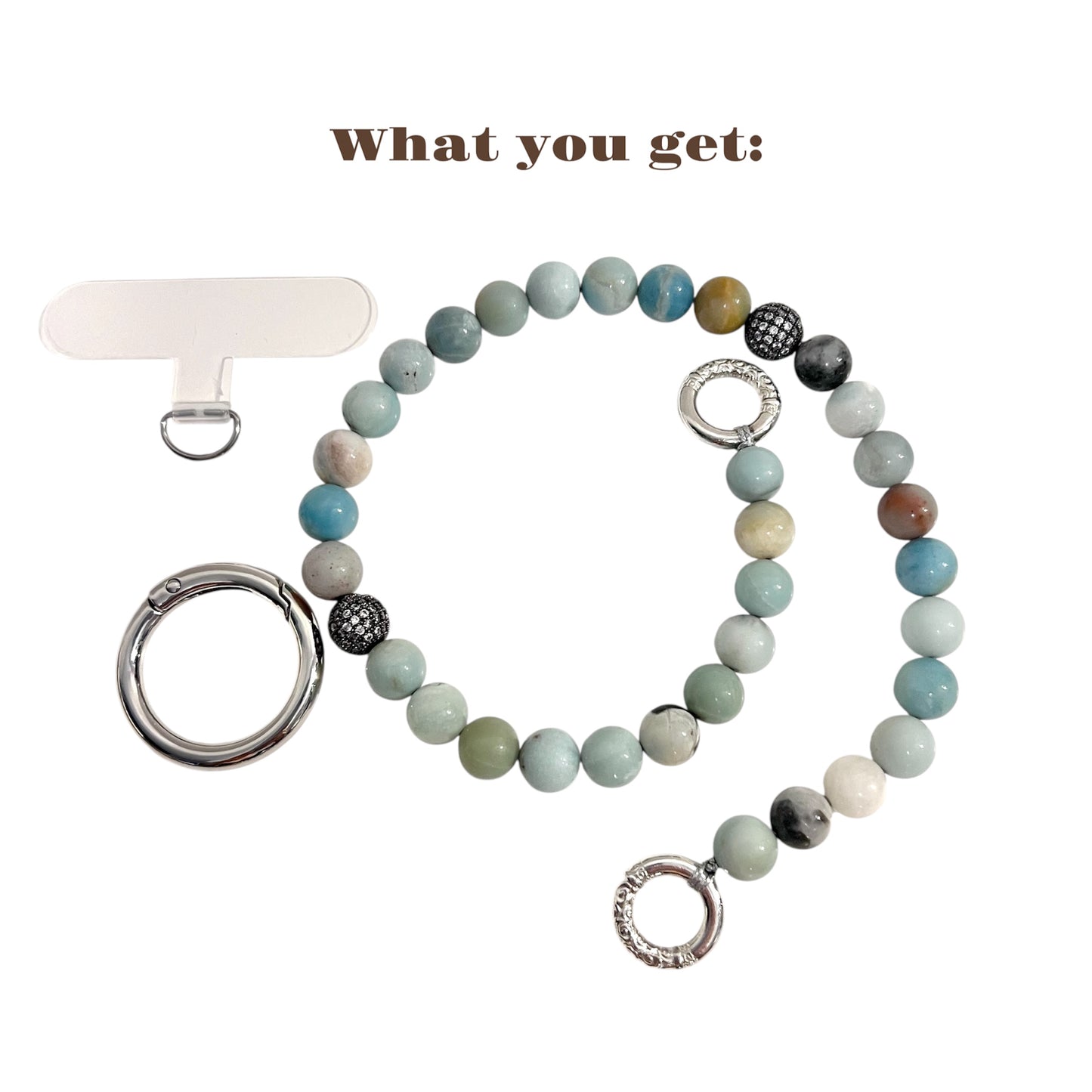 MultiWay 33 Natural Amazonite Mindfulness Beads