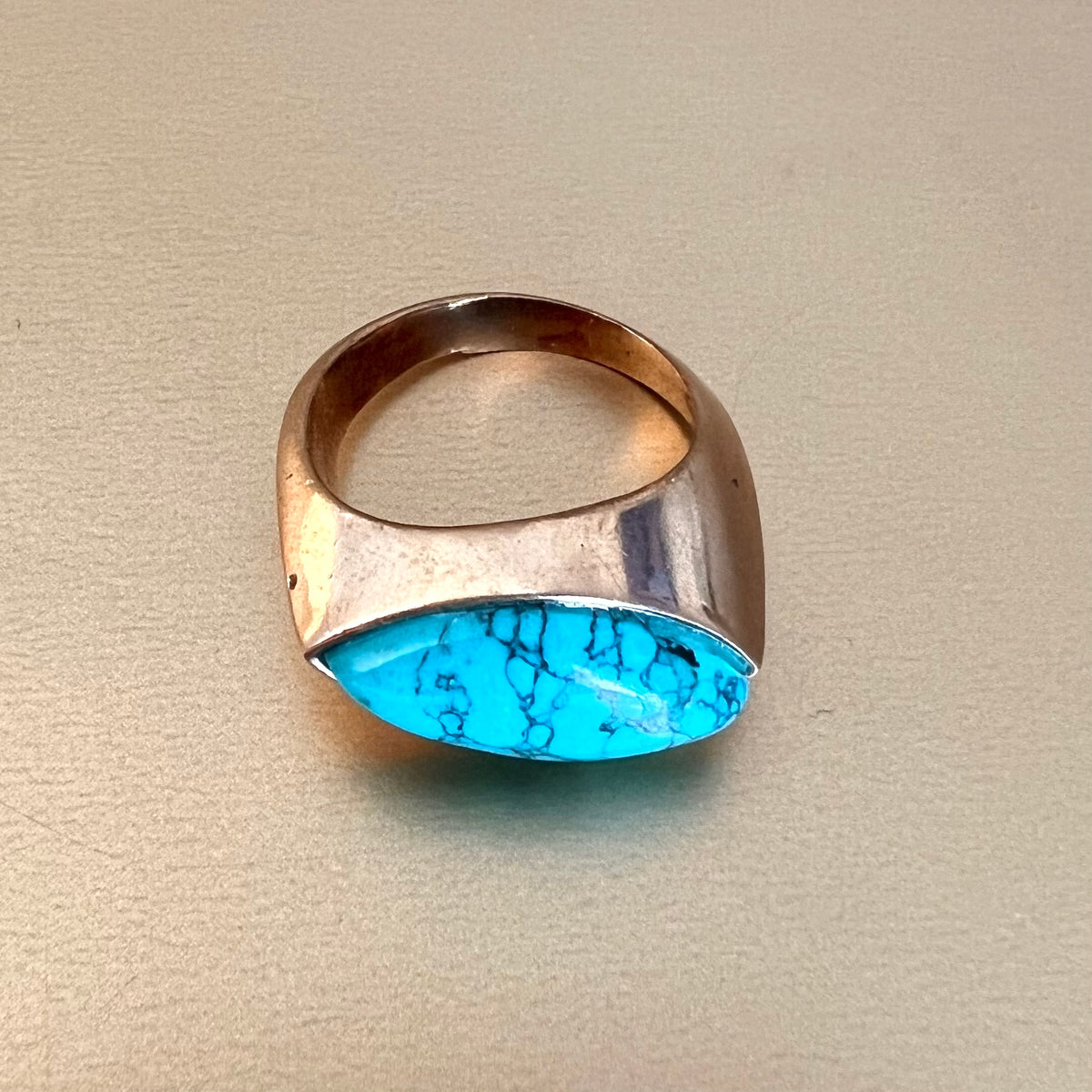Natural Turquoise AURA Ring: The Aura of Calm & Freedom