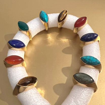 Natural Lapis Lazuli AURA Ring: The Aura of Inner Clarity