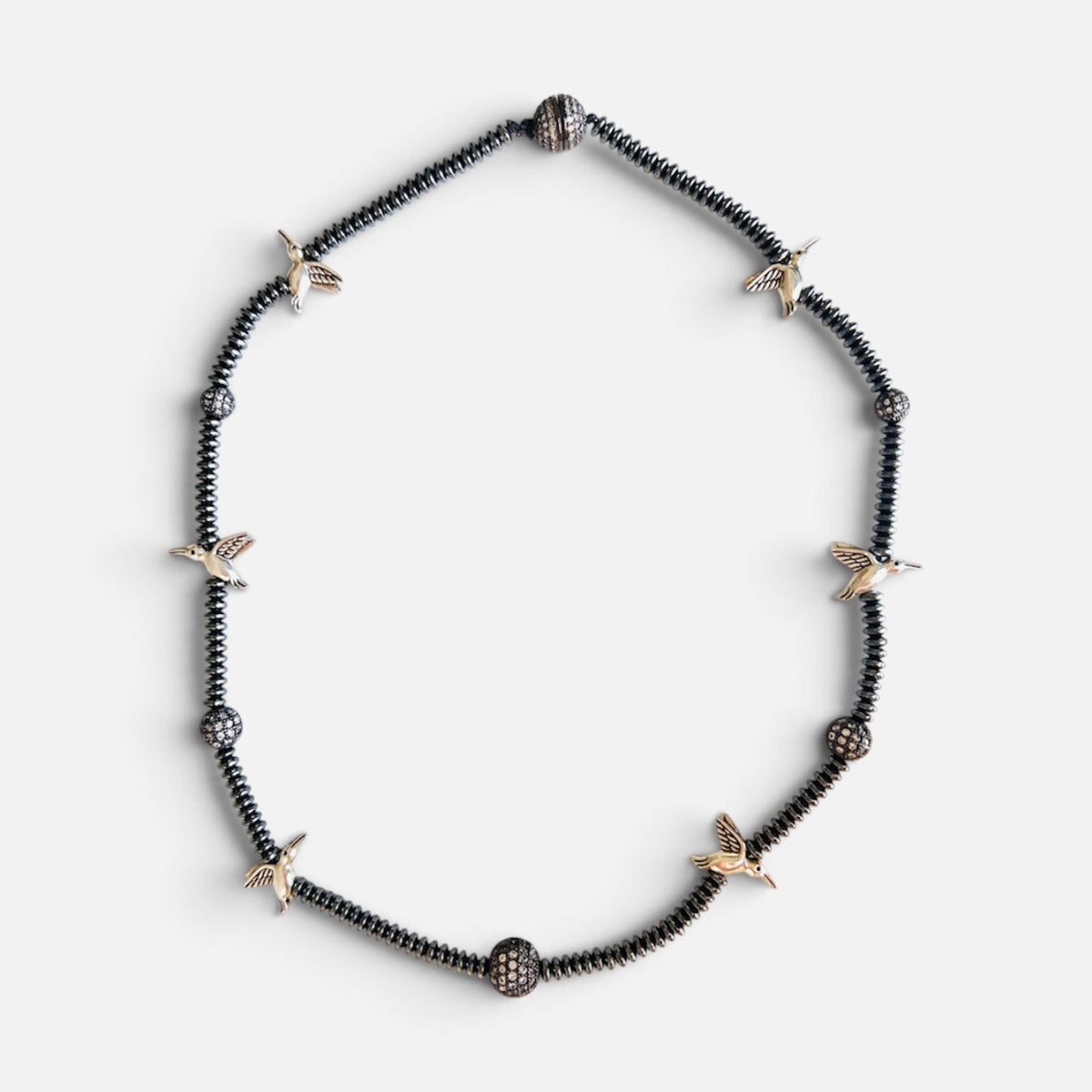 Turquoise Bird of Paradise Necklace- BLOOM COLLECTION