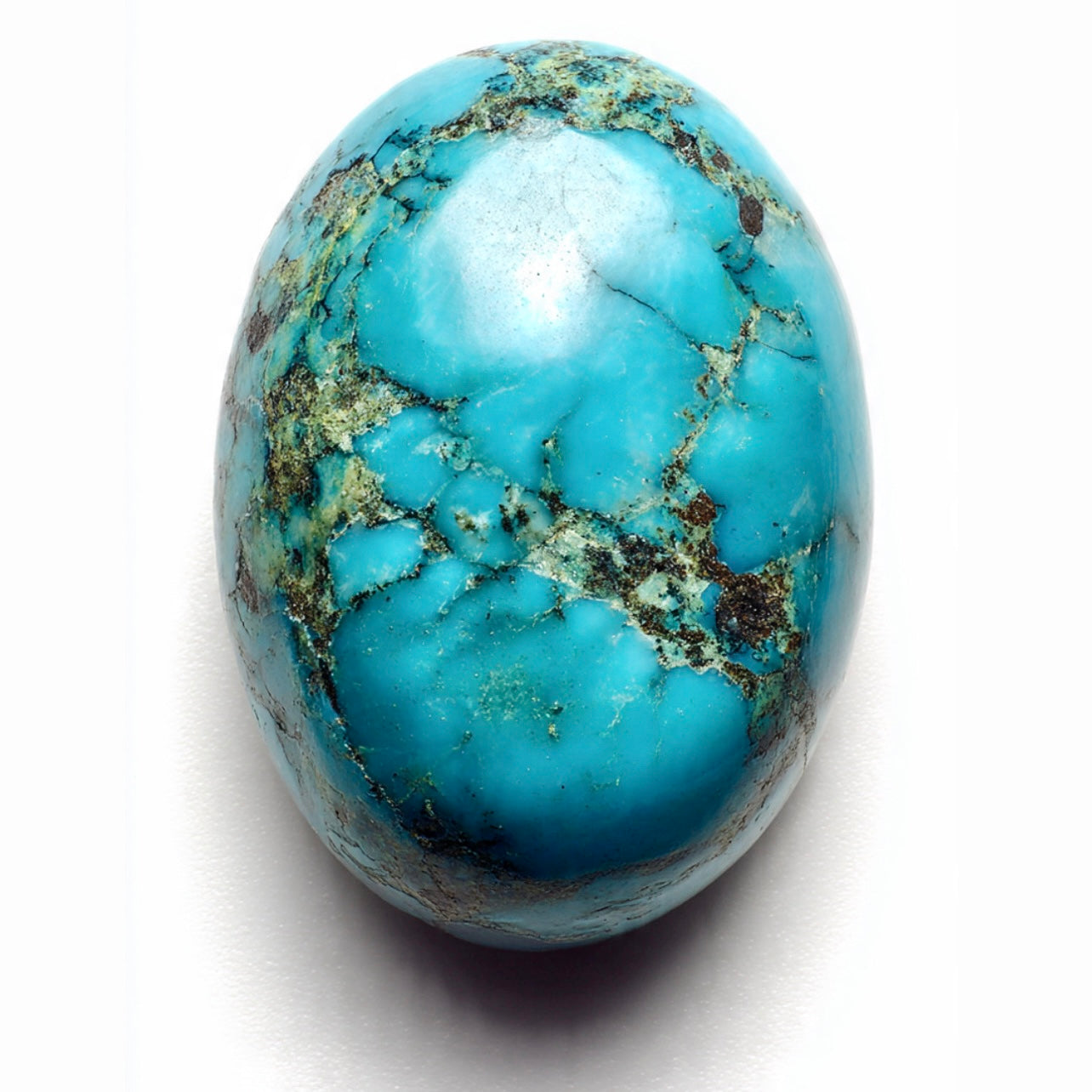 Faceted Turquoise Bead  Necklace- BLOOM COLLECTION