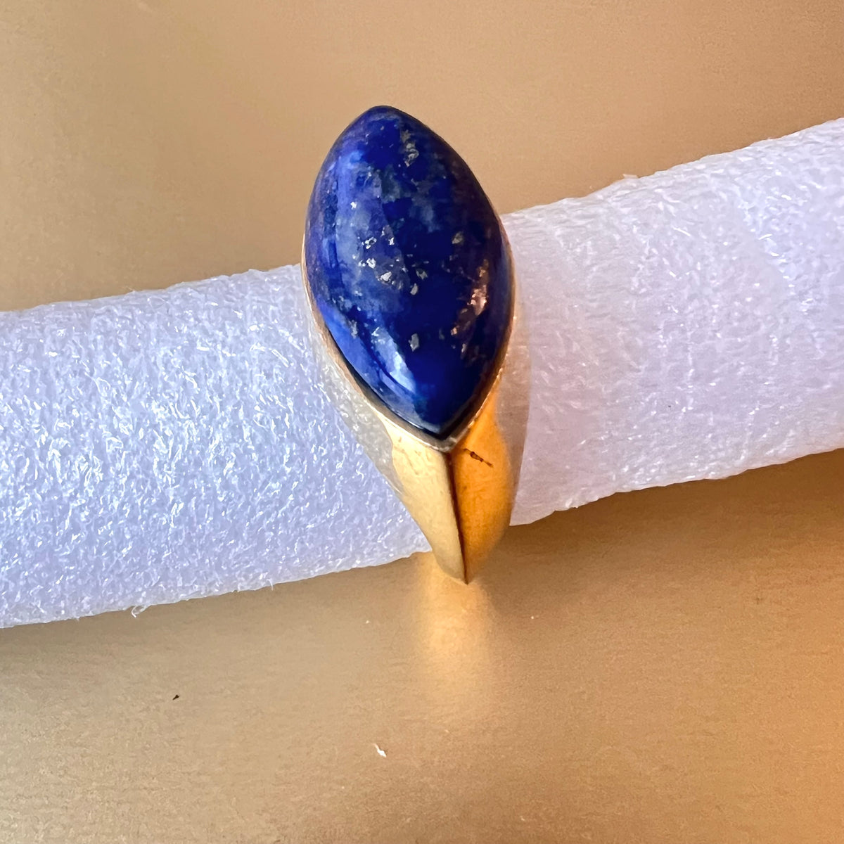 Natural Lapis Lazuli AURA Ring: The Aura of Inner Clarity