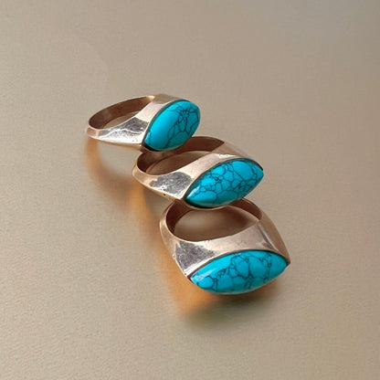 Natural Turquoise AURA Ring: The Aura of Calm & Freedom