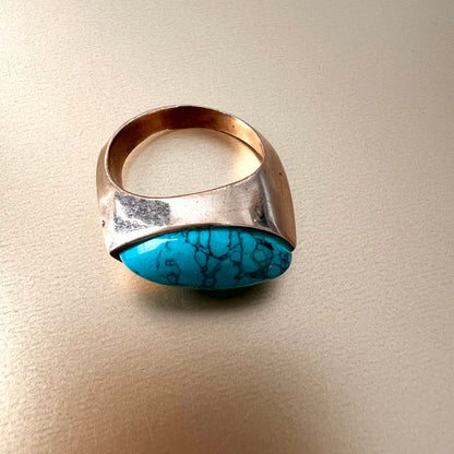 Natural Turquoise AURA Ring: The Aura of Calm & Freedom