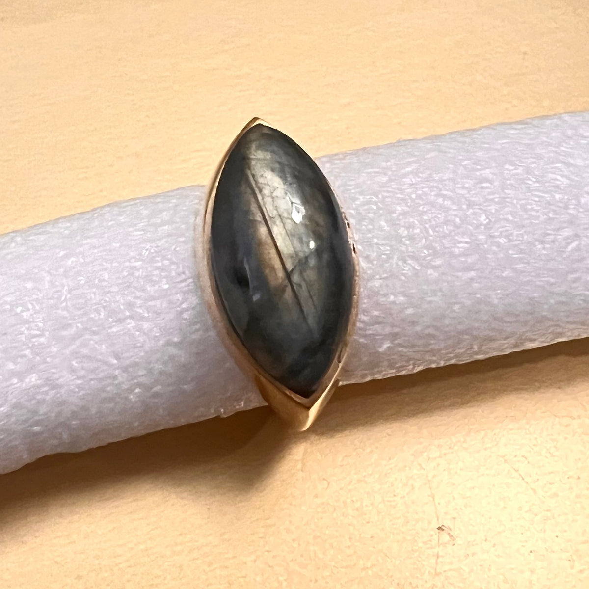 Natural Labradorite AURA Ring: The Aura of Possibility