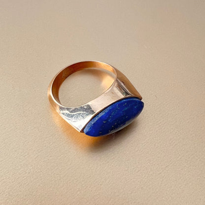 Natural Lapis Lazuli AURA Ring: The Aura of Inner Clarity