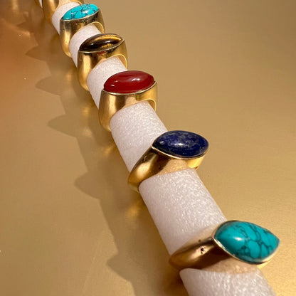Natural Turquoise AURA Ring: The Aura of Calm & Freedom
