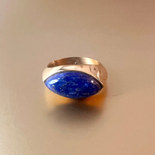 Natural Lapis Lazuli AURA Ring: The Aura of Inner Clarity