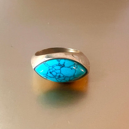 Natural Turquoise AURA Ring: The Aura of Calm & Freedom