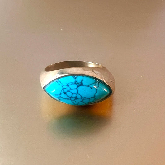 Natural Turquoise AURA Ring: The Aura of Calm & Freedom