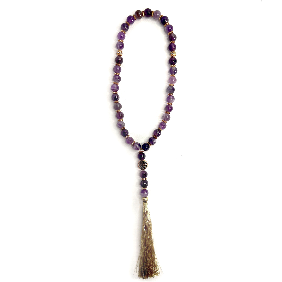 Amethyst Prayer Bead c3