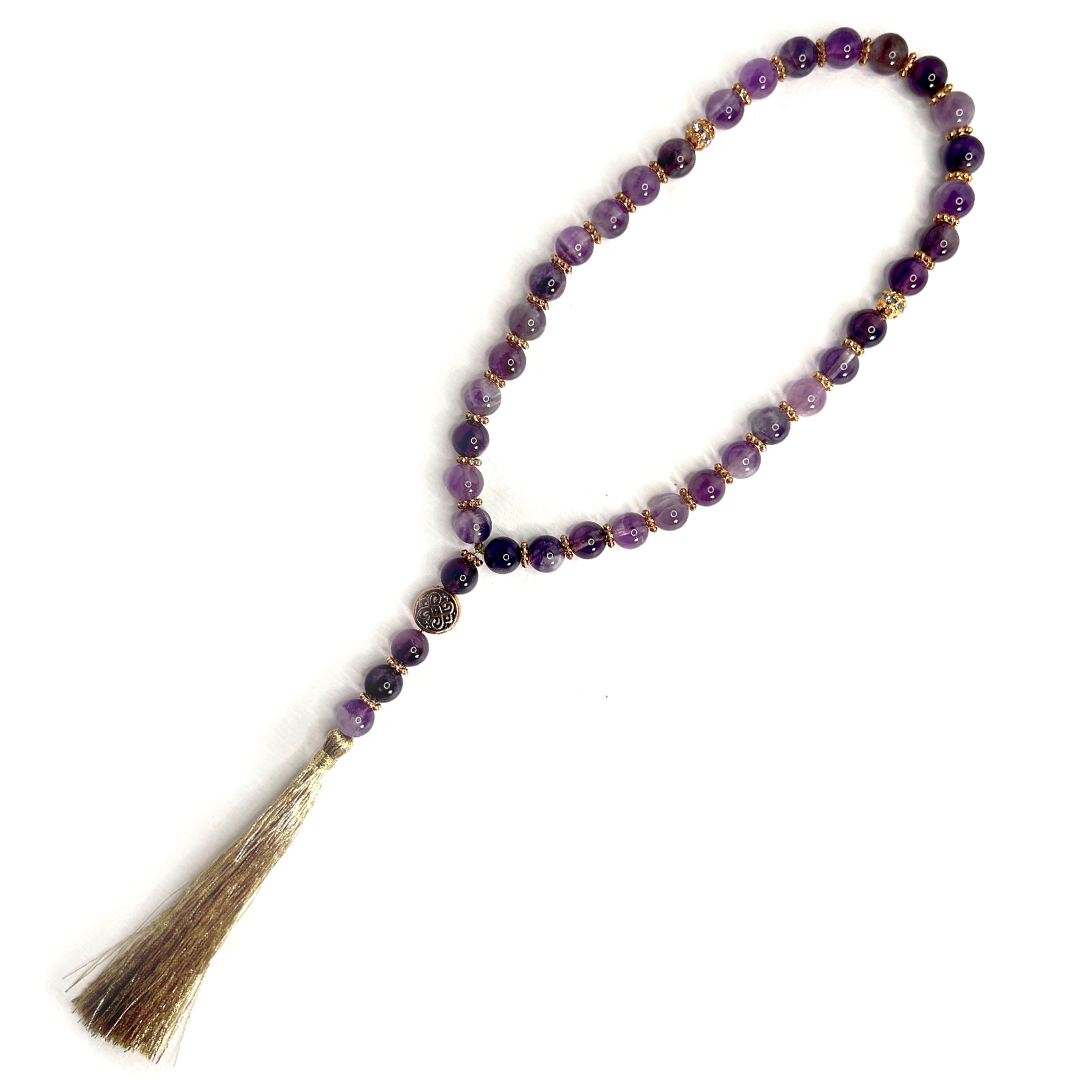 Amethyst Prayer Bead
