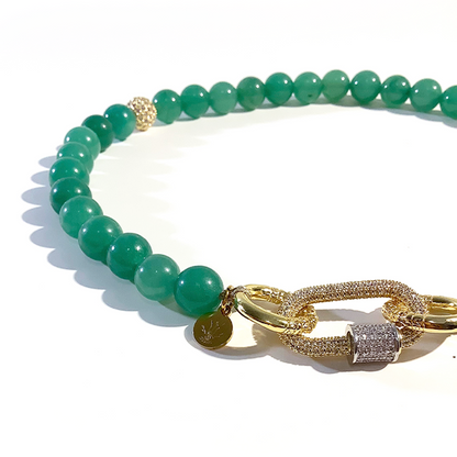 MultiWay 33 Natural Green Aventurine Mindfulness Beads