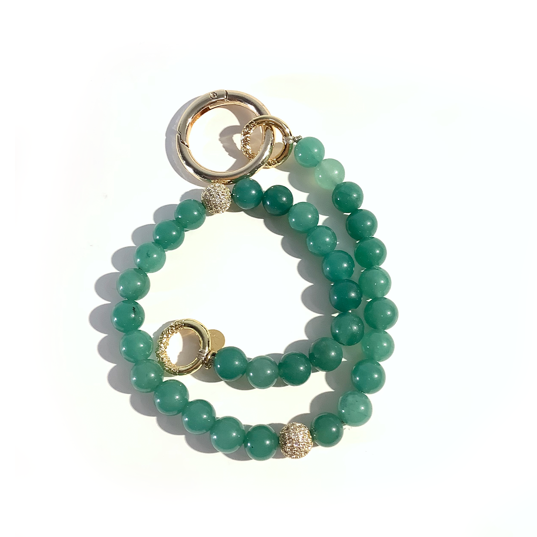 MultiWay 33 Natural Green Aventurine Mindfulness Beads