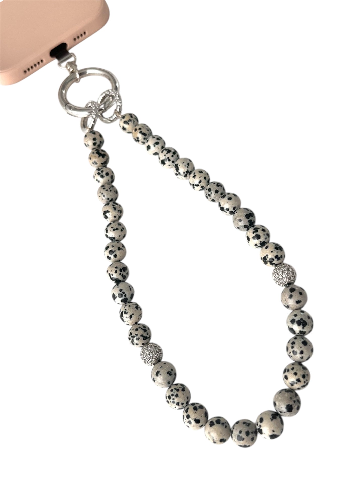 MultiWay 33 Natural Dalmatian Jasper Mindfulness Beads