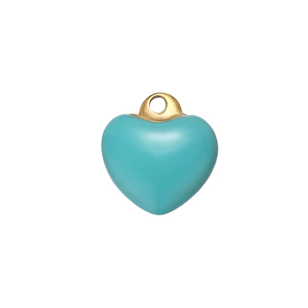Cosmic Harmony Mood Heart Charms