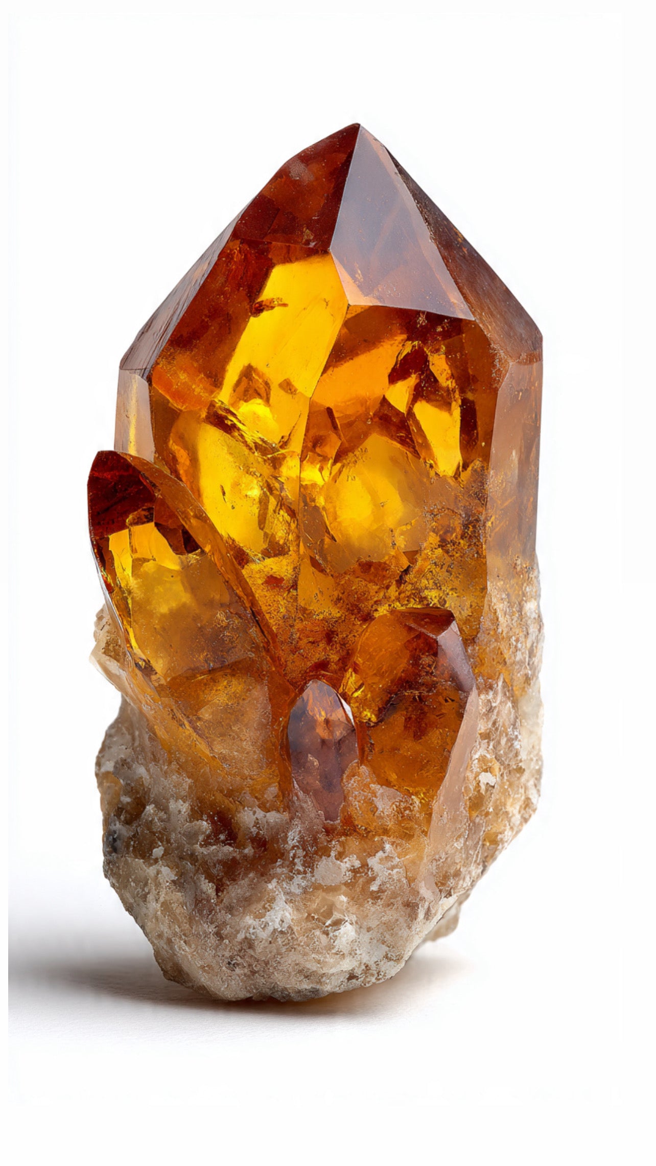 Faceted Citrine Bead  Necklace- SIGNATURE BLOOM