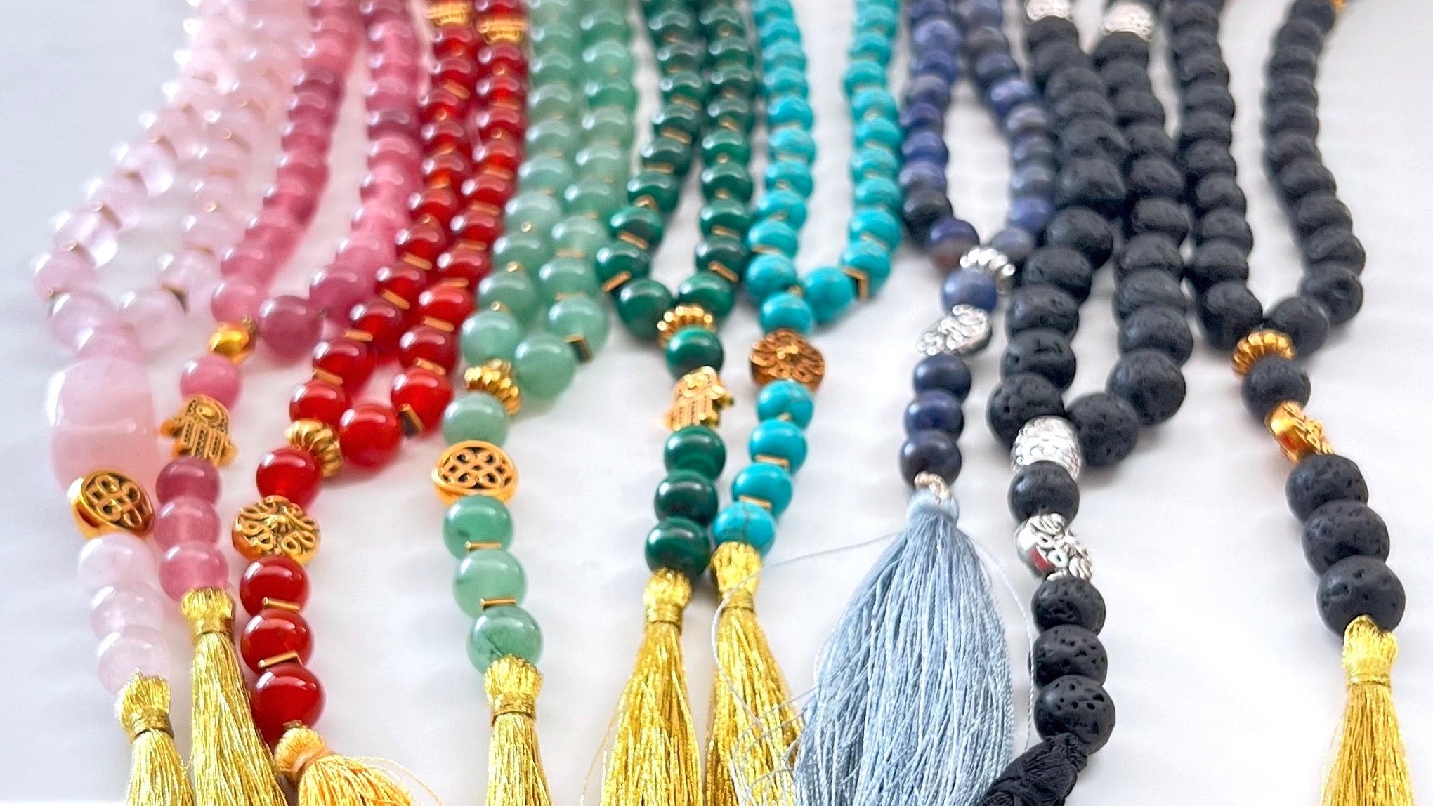 Gemstone Prayer Beads Collection