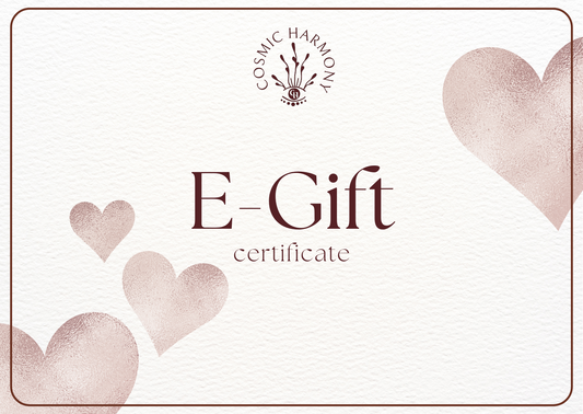 Cosmic Harmony Jewelry E-Gift Card – Instant Gift of Choice