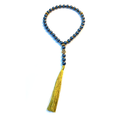 Natural Hematite Meditation Prayer Bead