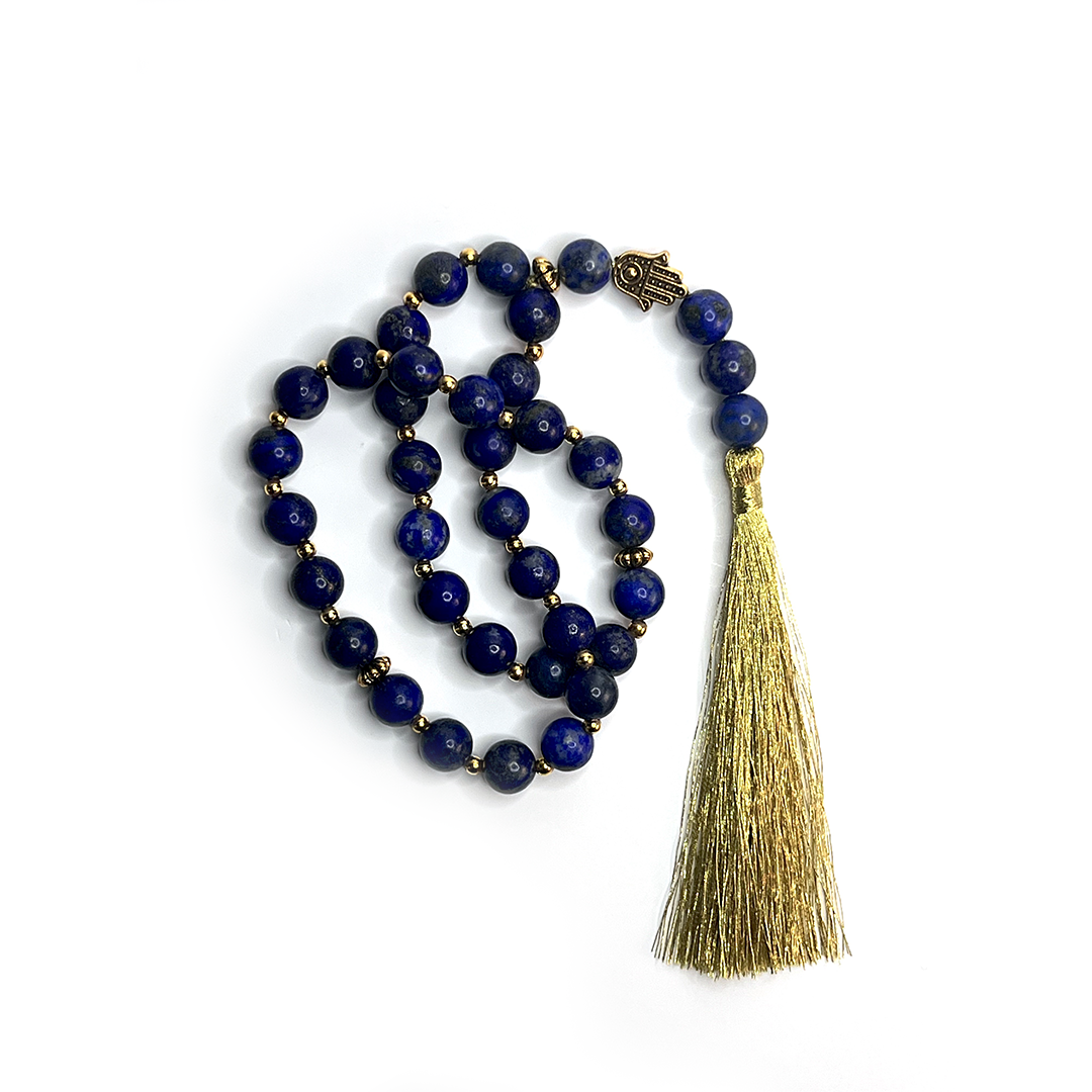 Lapis Prayer Bead a2