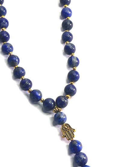 Lapis Prayer Bead b1