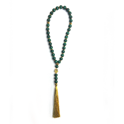 Malachite Prayer Bead