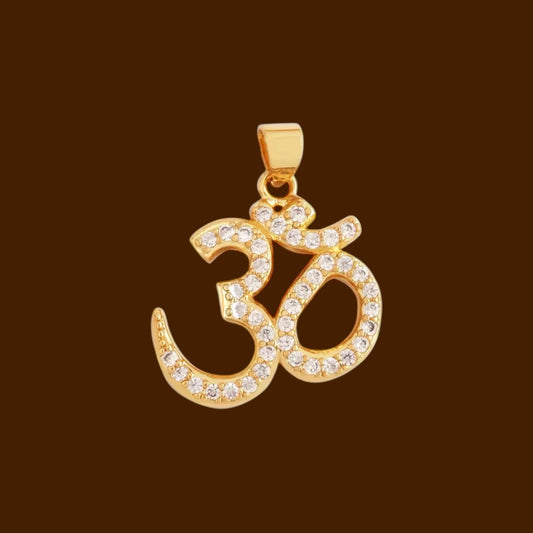Universal Om Pave Charm - Inner Peace